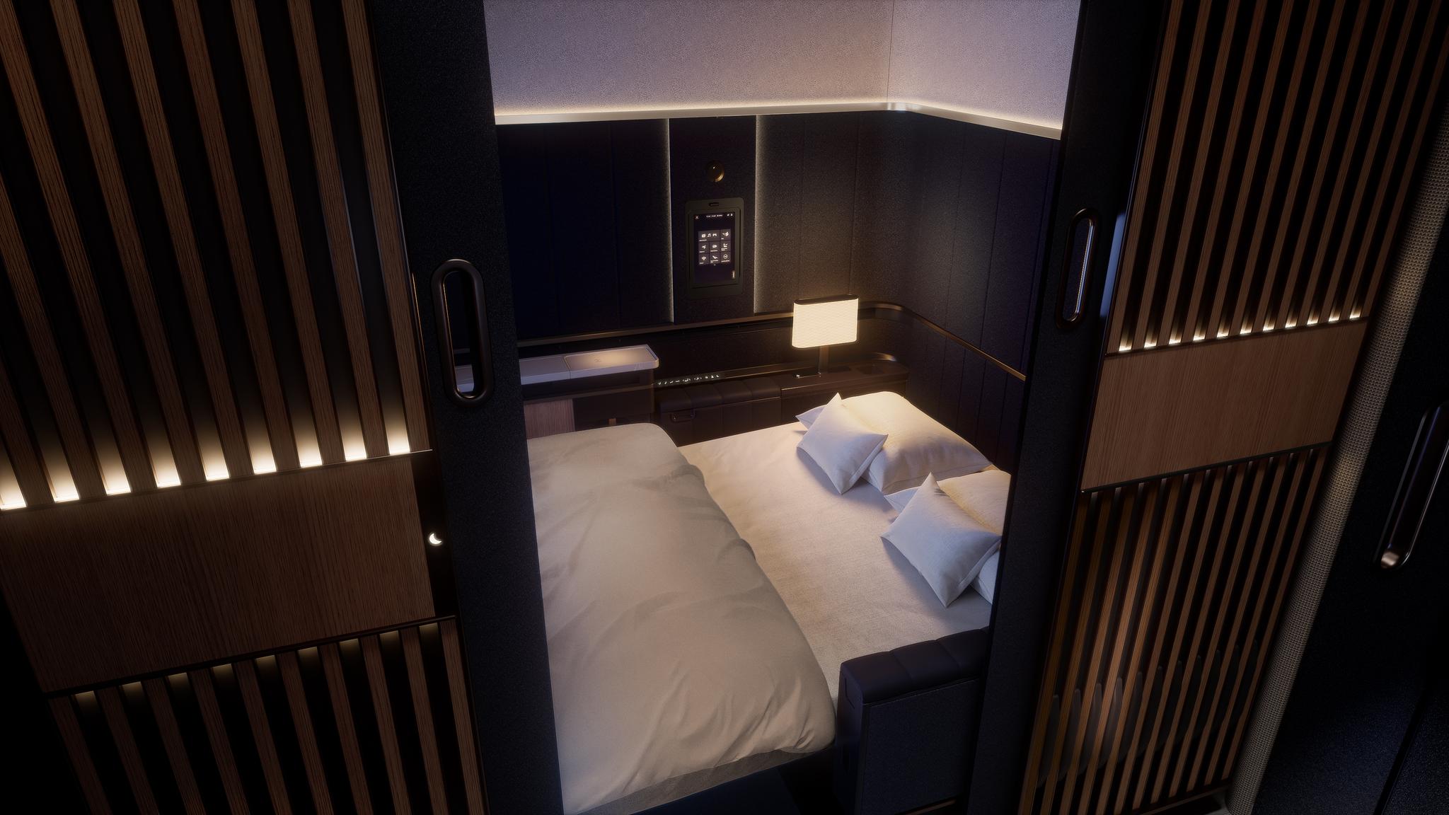 Luthansa Reveals Double Bed In First Class 