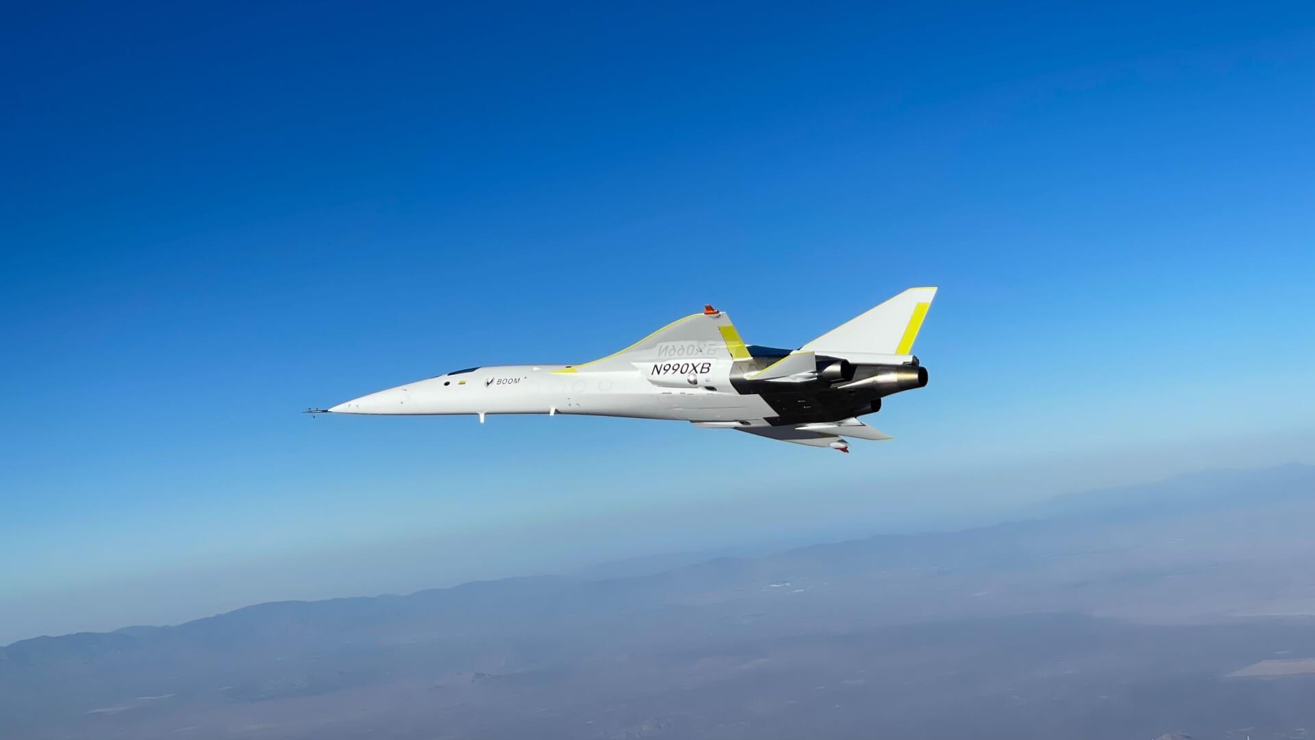 Boom Supersonic's Fourth Test Flight