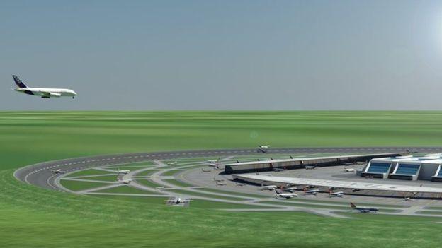 Circular runway plan poses questions