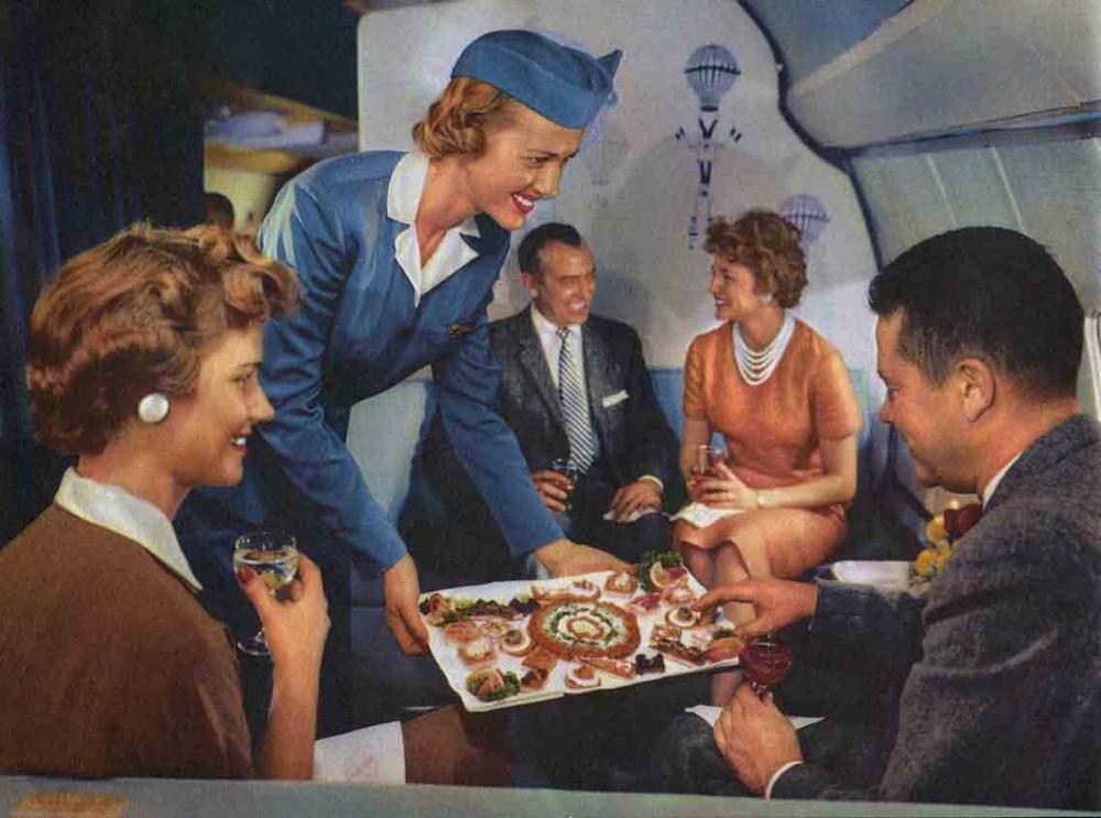 in-flight Entertainment in the 1950s